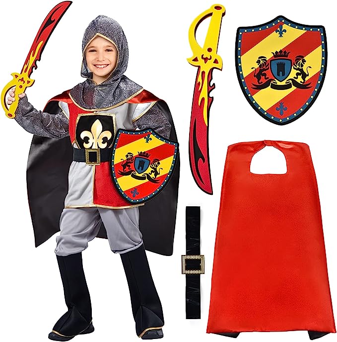 Child's heroic knight costume