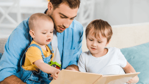 Reading to toddlers and babies